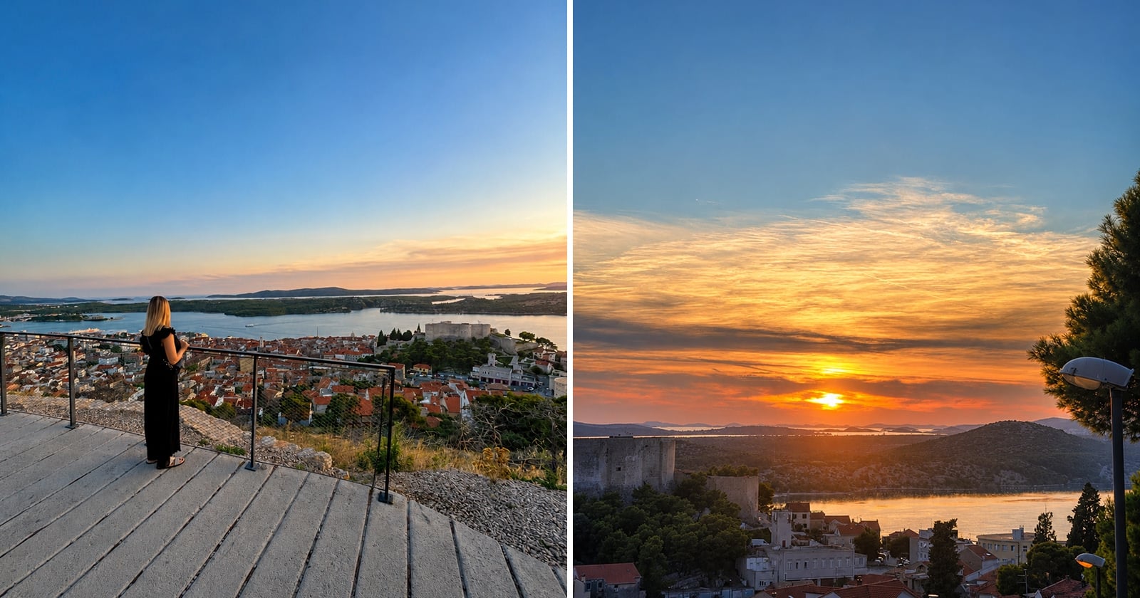 Výhľady v Šibeniku