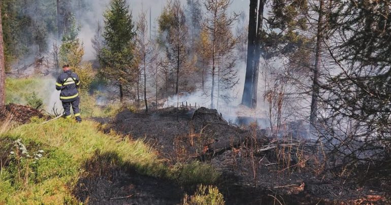 Požiar v Tatrách