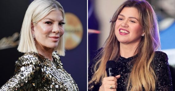 Tori Spelling a Kelly Clarkson