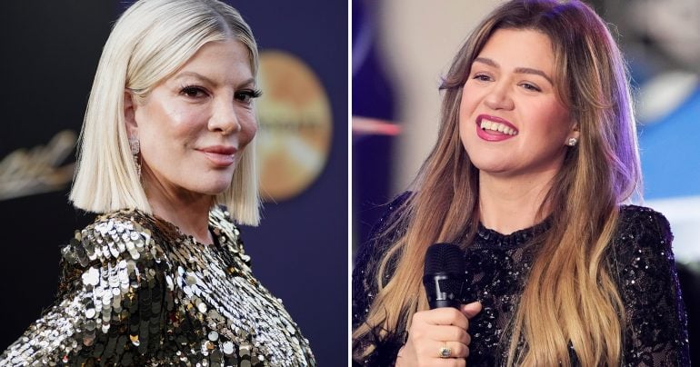 Tori Spelling a Kelly Clarkson