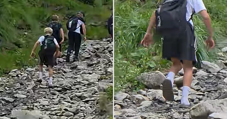 Malý chlapec v Tatrách zvolil naozaj nešťastnú obuv