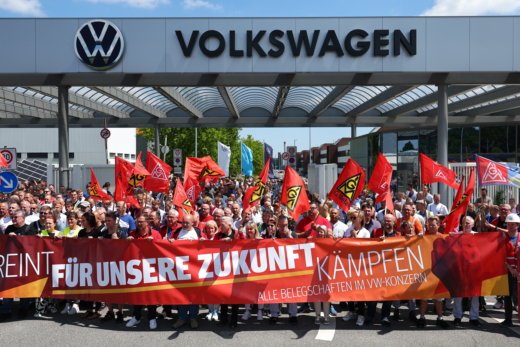 Volkswagen protest