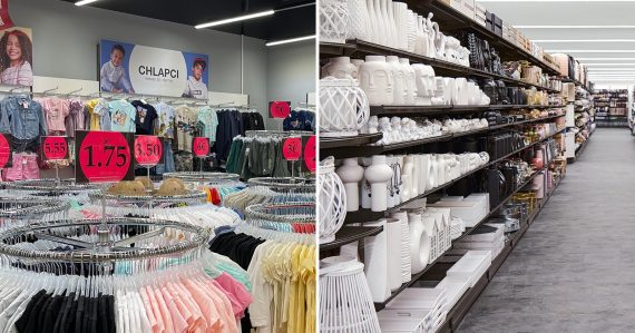 Predajne Woolworth a TEDi