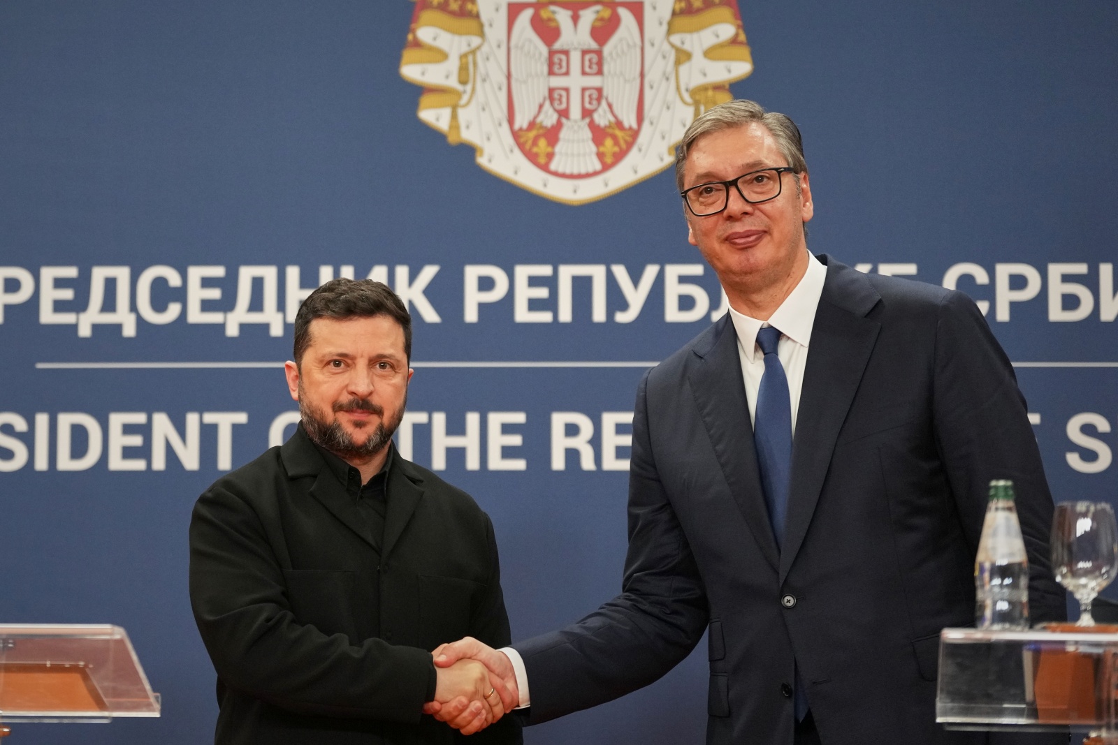 Zelenskyj a Vučič