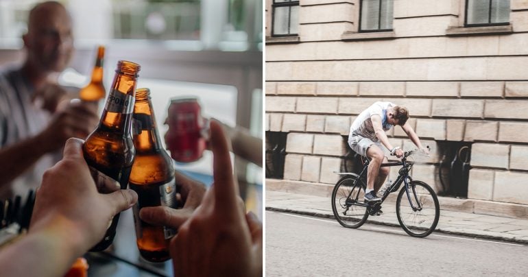 Bicyklovanie pod vplyvom