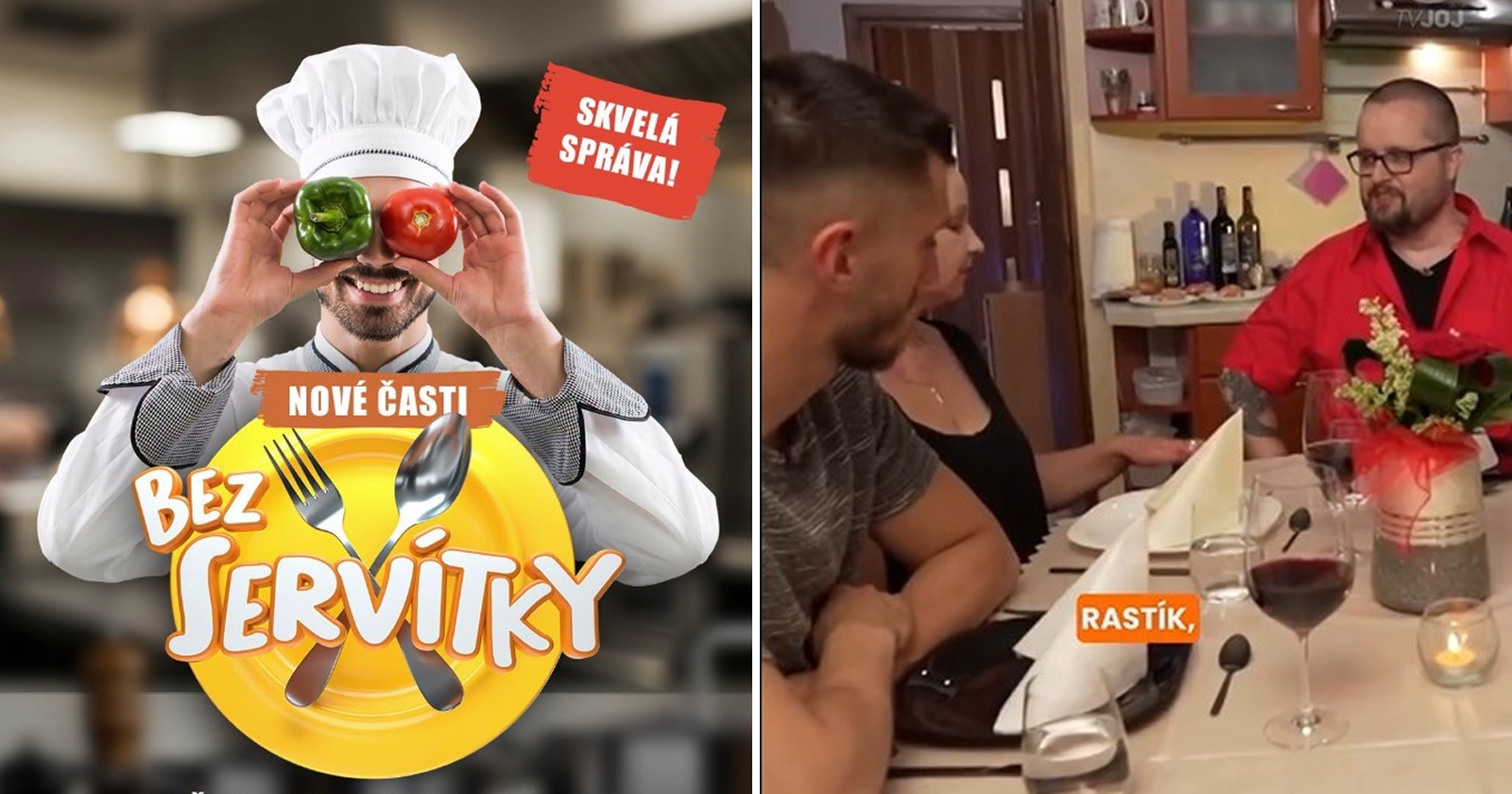 Relácia Bez servítky