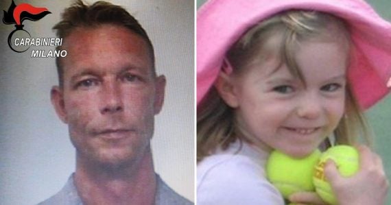 Christian Brueckner a Maddie McCann