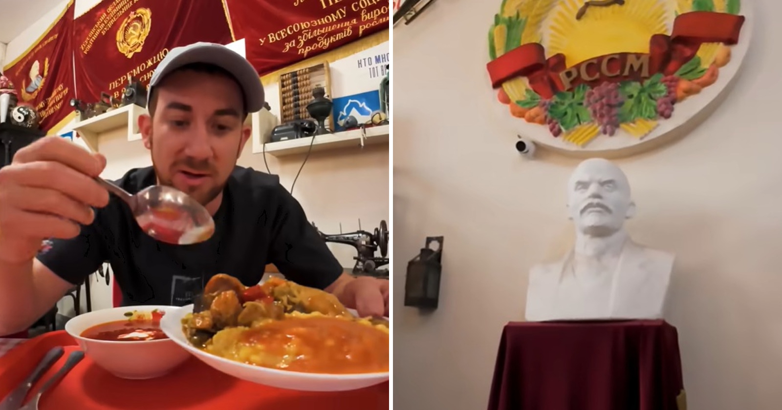 Drew Binsky v reštaurácii