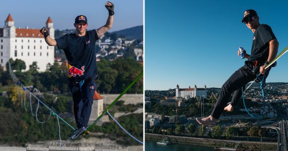 Jaan Roose na lane nad Dunajom