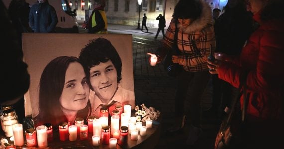 Ján Kuciak a Martina Kušnírová
