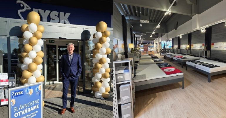 Peter Brányik, riaditeľ slovenského JYSK.