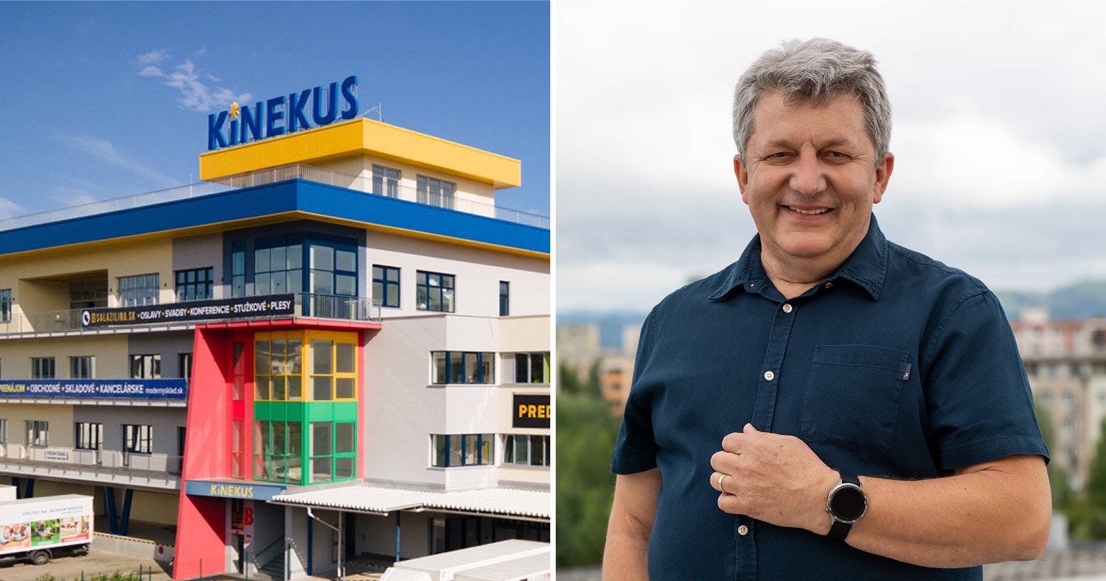 Štefan Súkeník a predajňa Kinekus