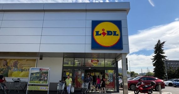 Predajňa Lidl