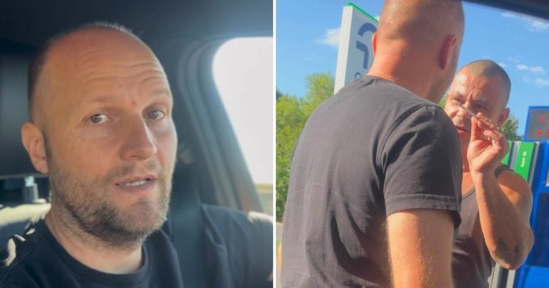 Jaroslav Naď a agresívny muž