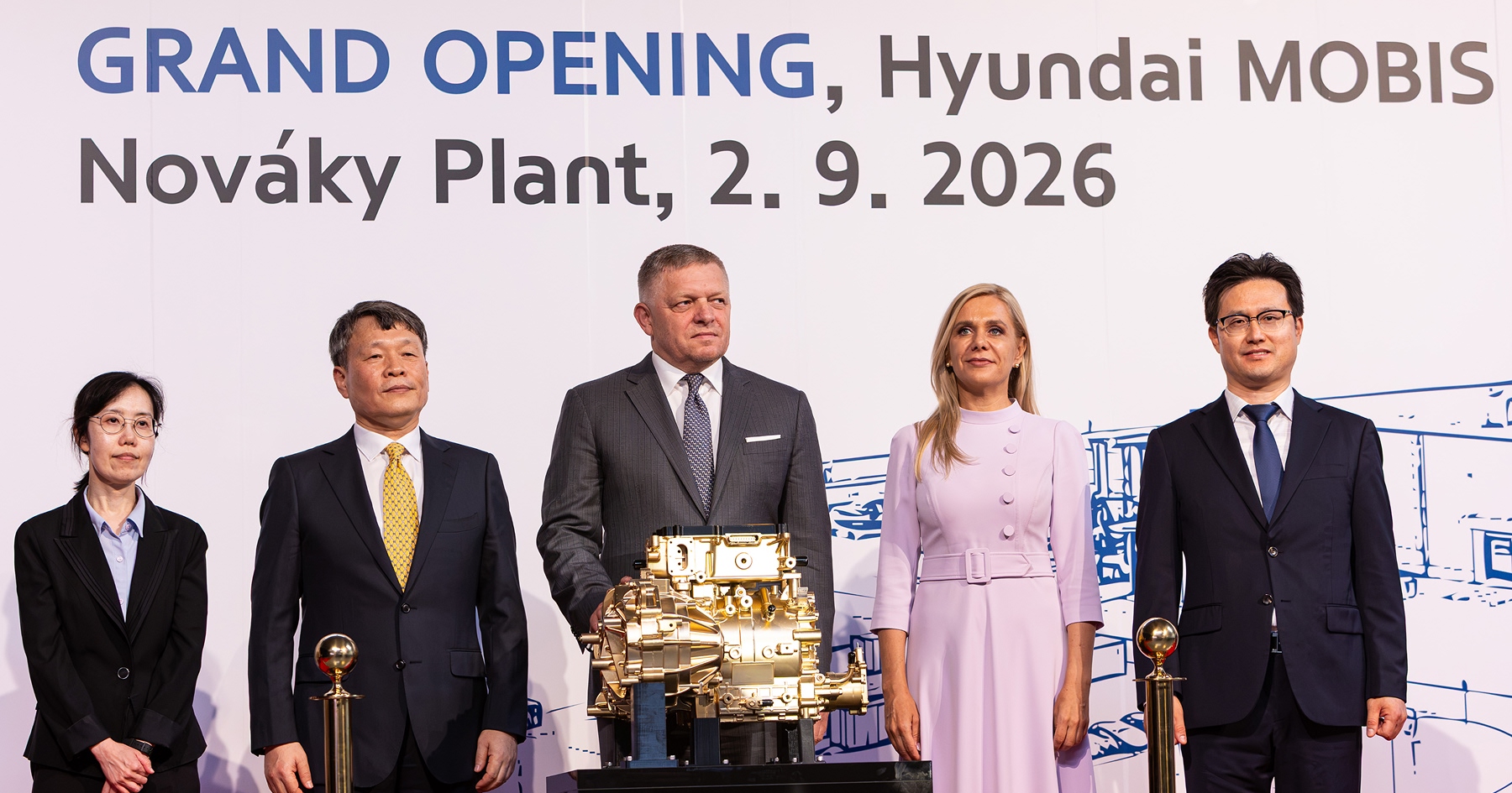 Otvorenie závodu Hyundai v Novákoch