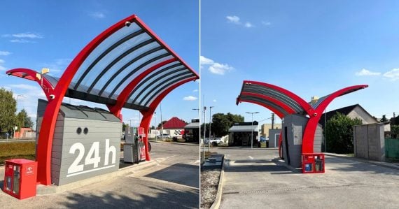 Samoobslužná čerpacia stanica Orlen Express