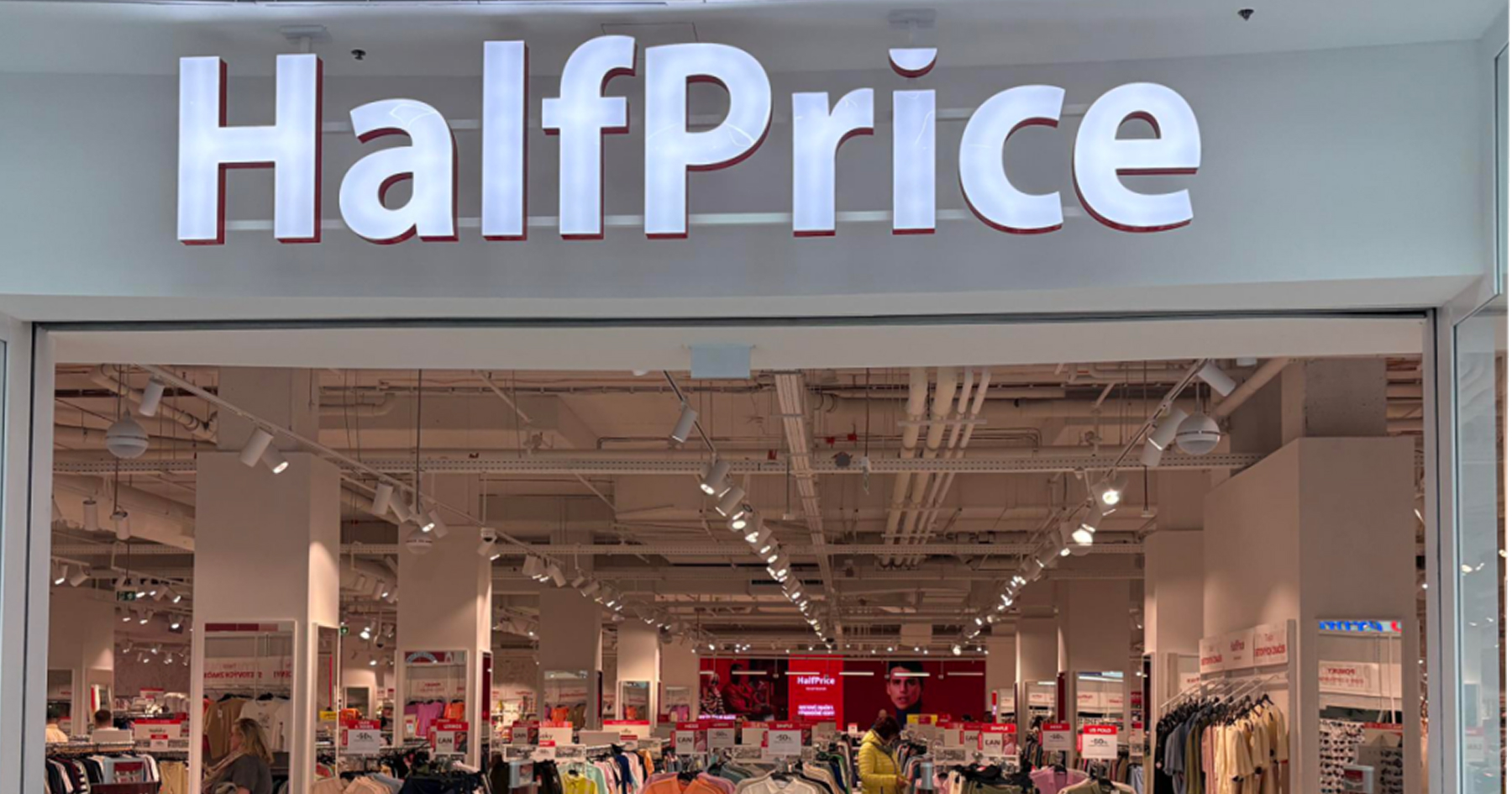 Predajňa HalfPrice