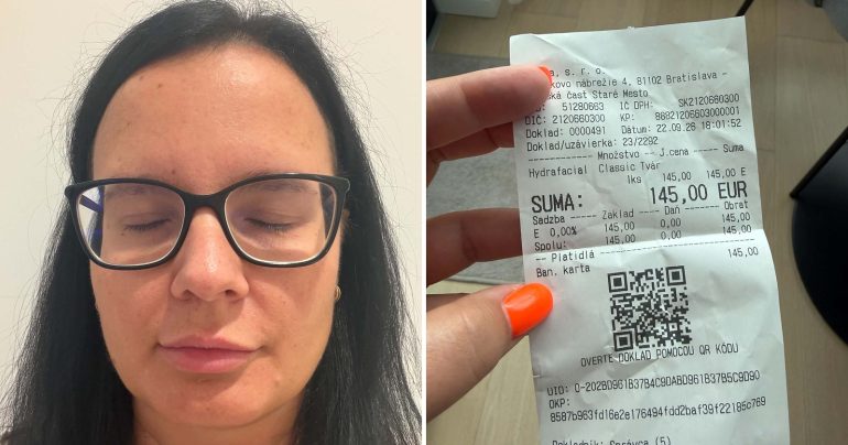 Redaktorka a bloček z absolvovanej procedúry