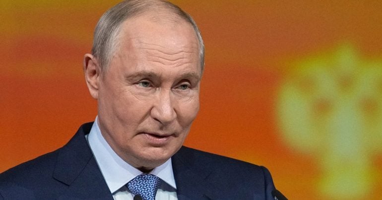 Ruský prezident Vladimir Putin