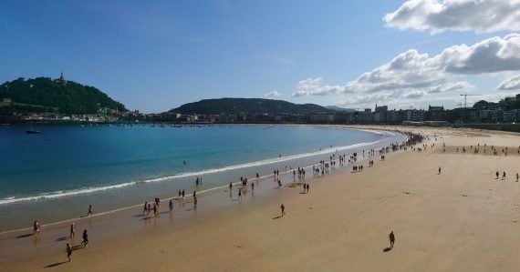 San Sebastian pláž