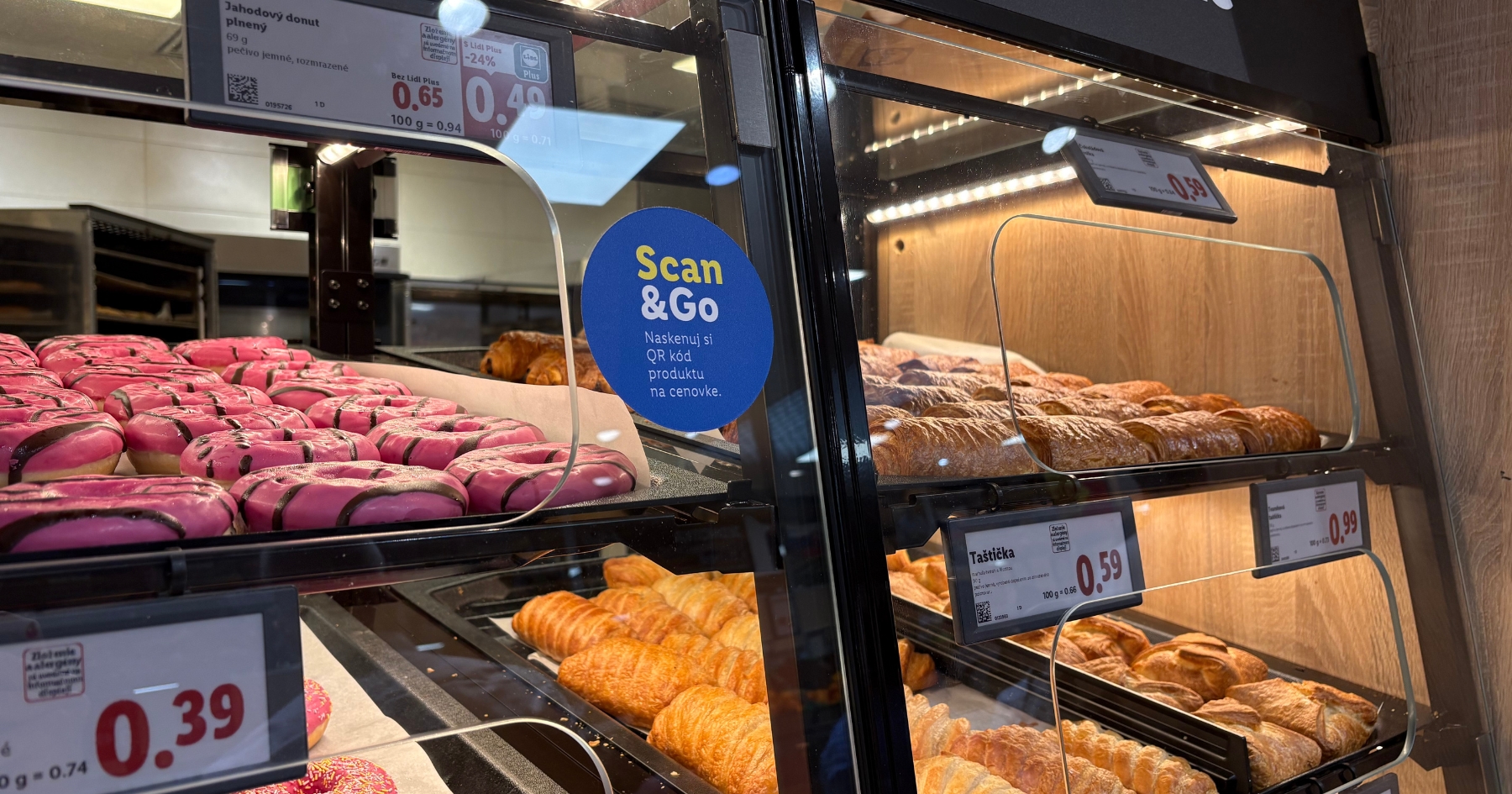 Funkcia Scan&Go v Lidl