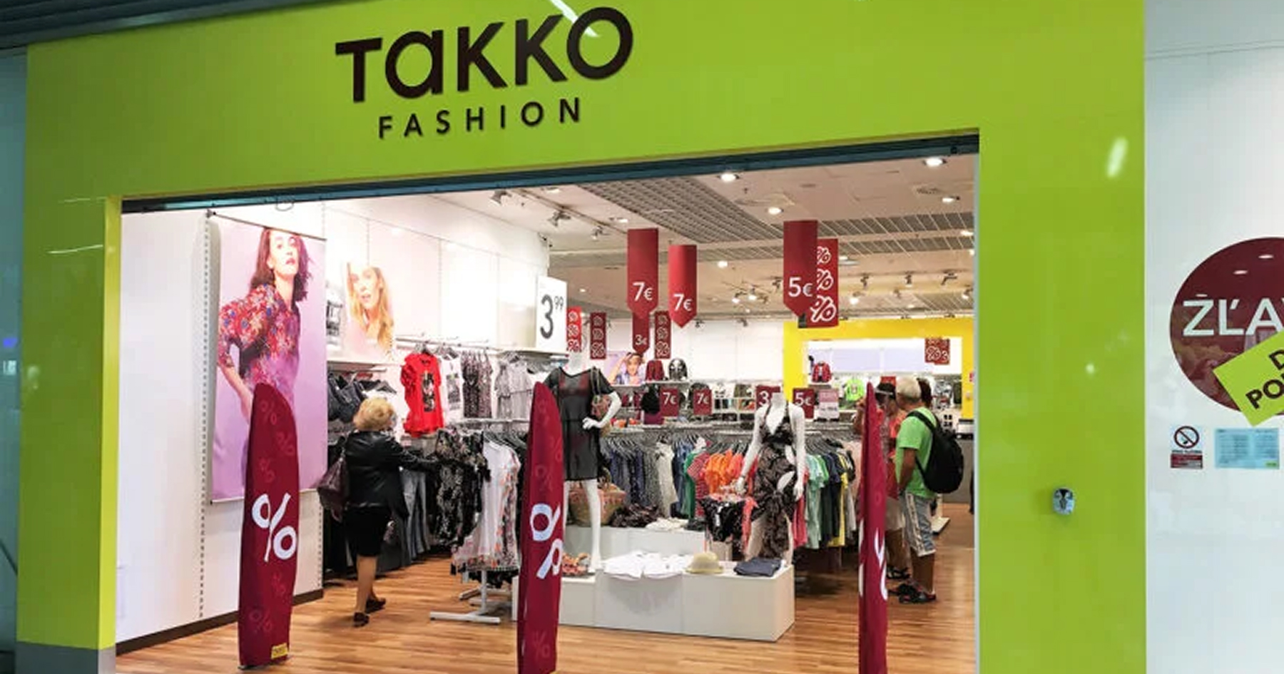 Predajňa Takko Fashion