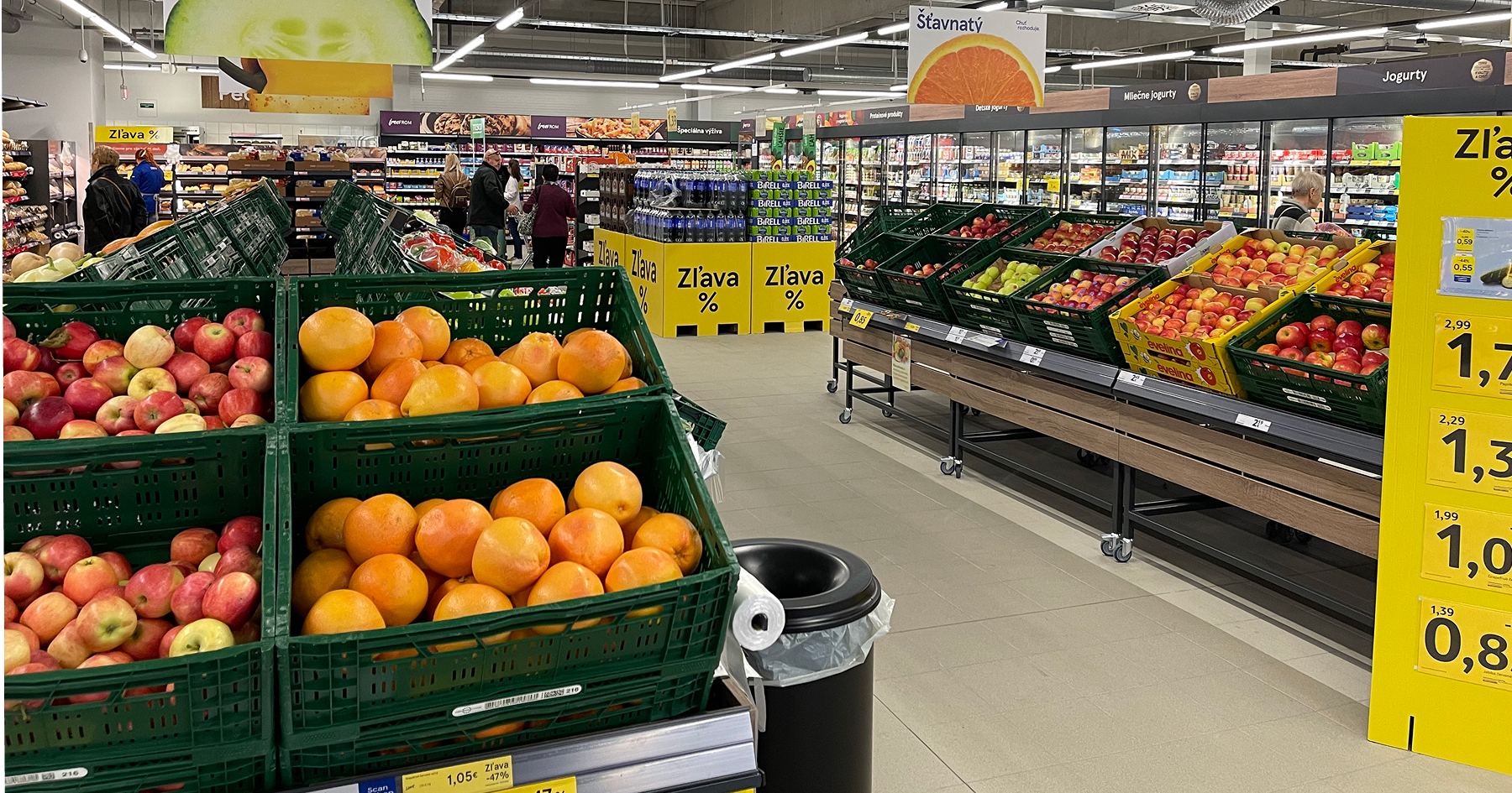Nová predajňa Tesco v OC Klokan Nitra