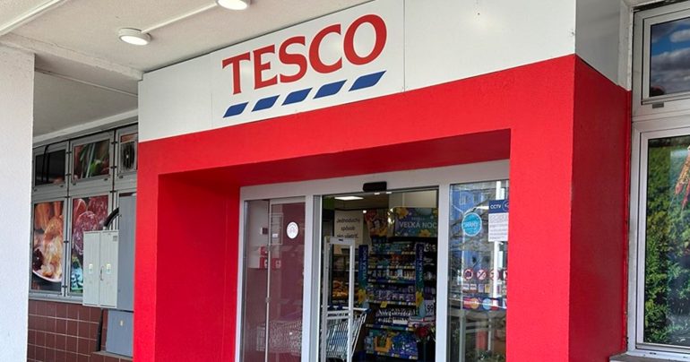 Predajňa Tesco