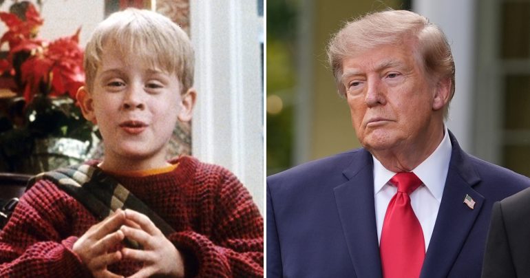 Film Sám doma a Donald Trump