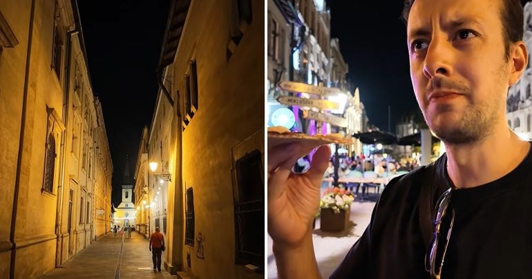 Turista v Košiciach
