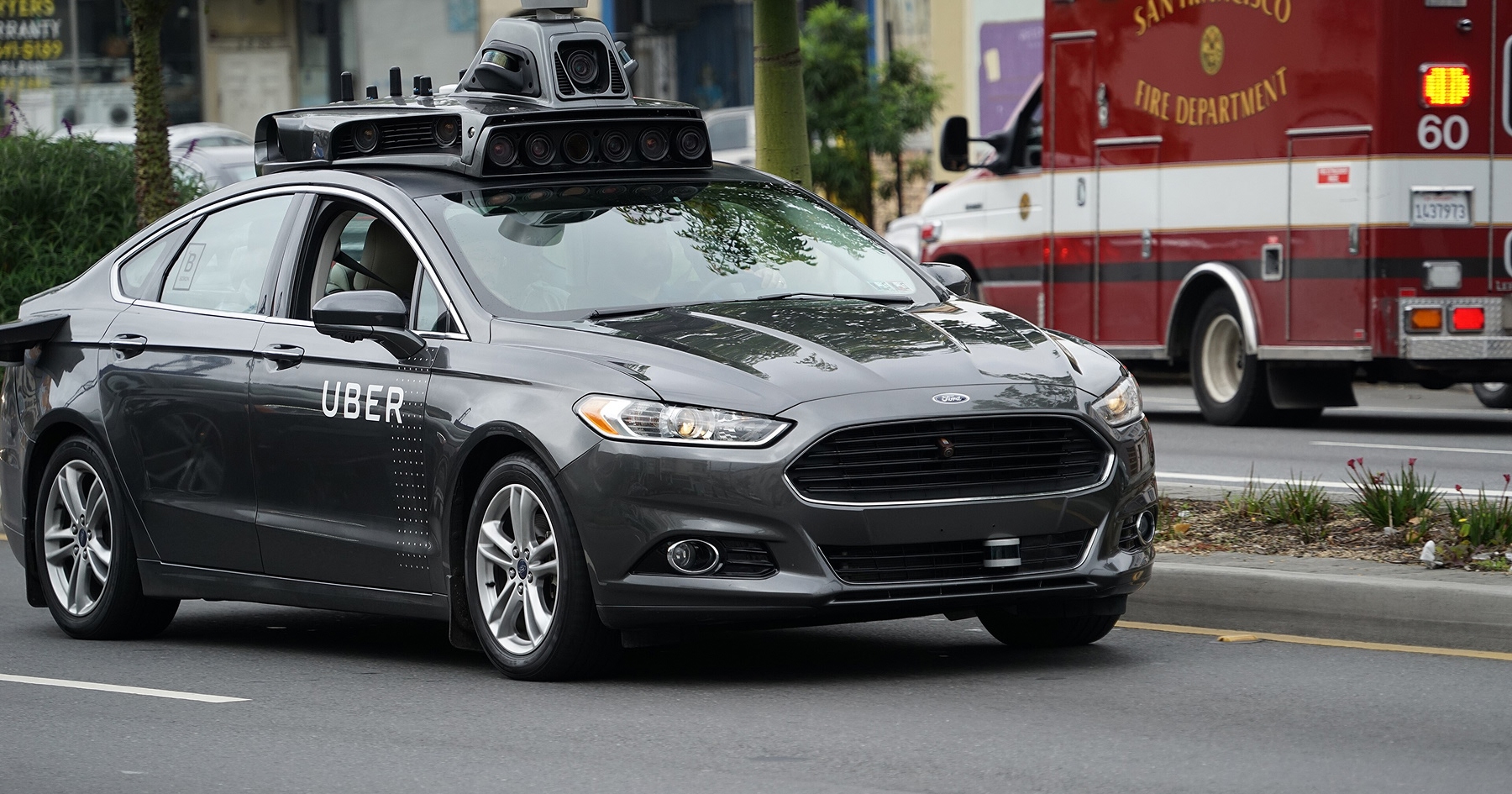 Uber robot taxi