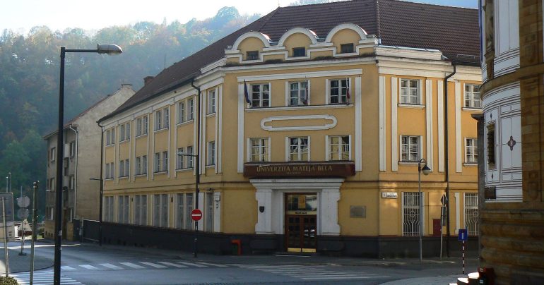 Budova rektorátu UMB