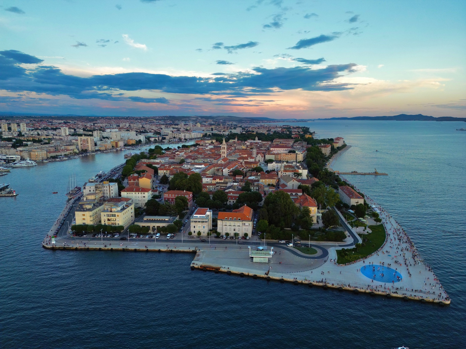 Zadar v Chorvátsku