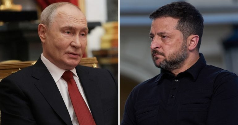 Putin a Zelenskyj