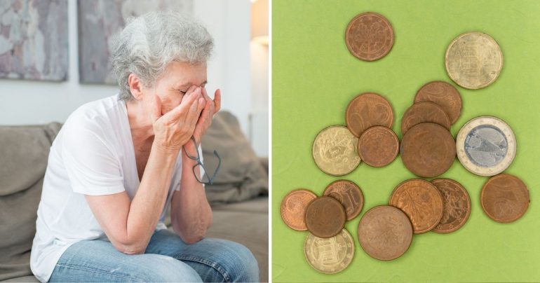 Smutná seniorka