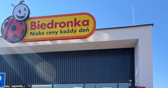 Predajňa Biedronky v Močenku