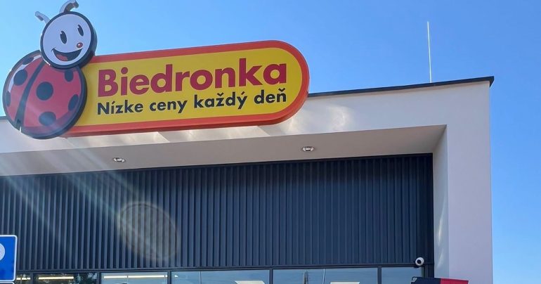 Predajňa Biedronky v Močenku