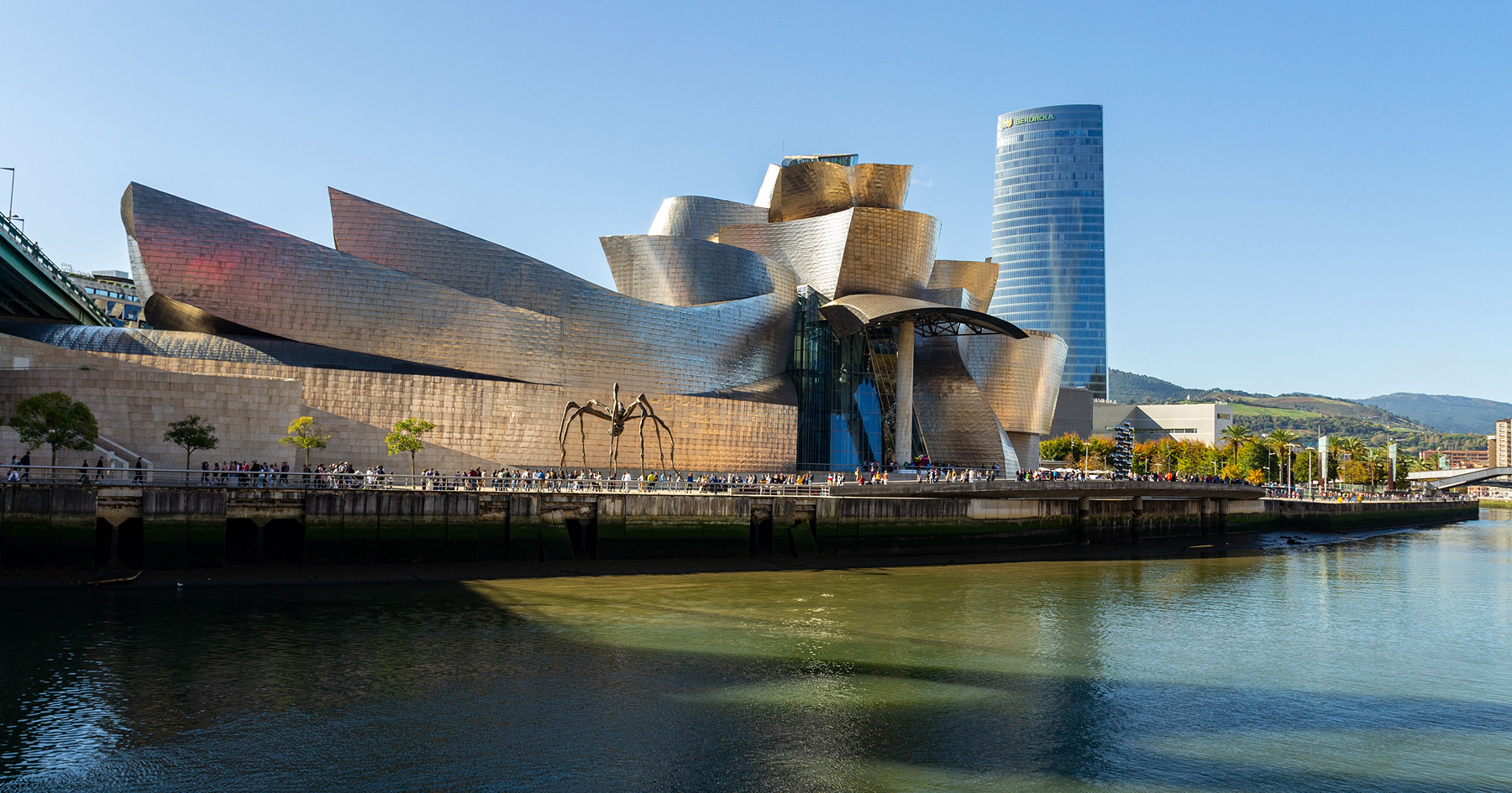 Guggenheimovo múzeum v Bilbao v Španielsku