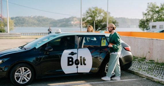 Jazda so spoločnosťou Bolt