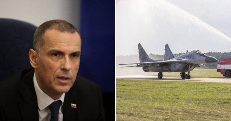 Maroš Žilinka a bývalý slovenský MiG