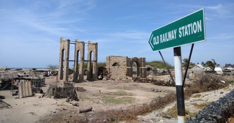 Ruiny mesta Dhanushkodi