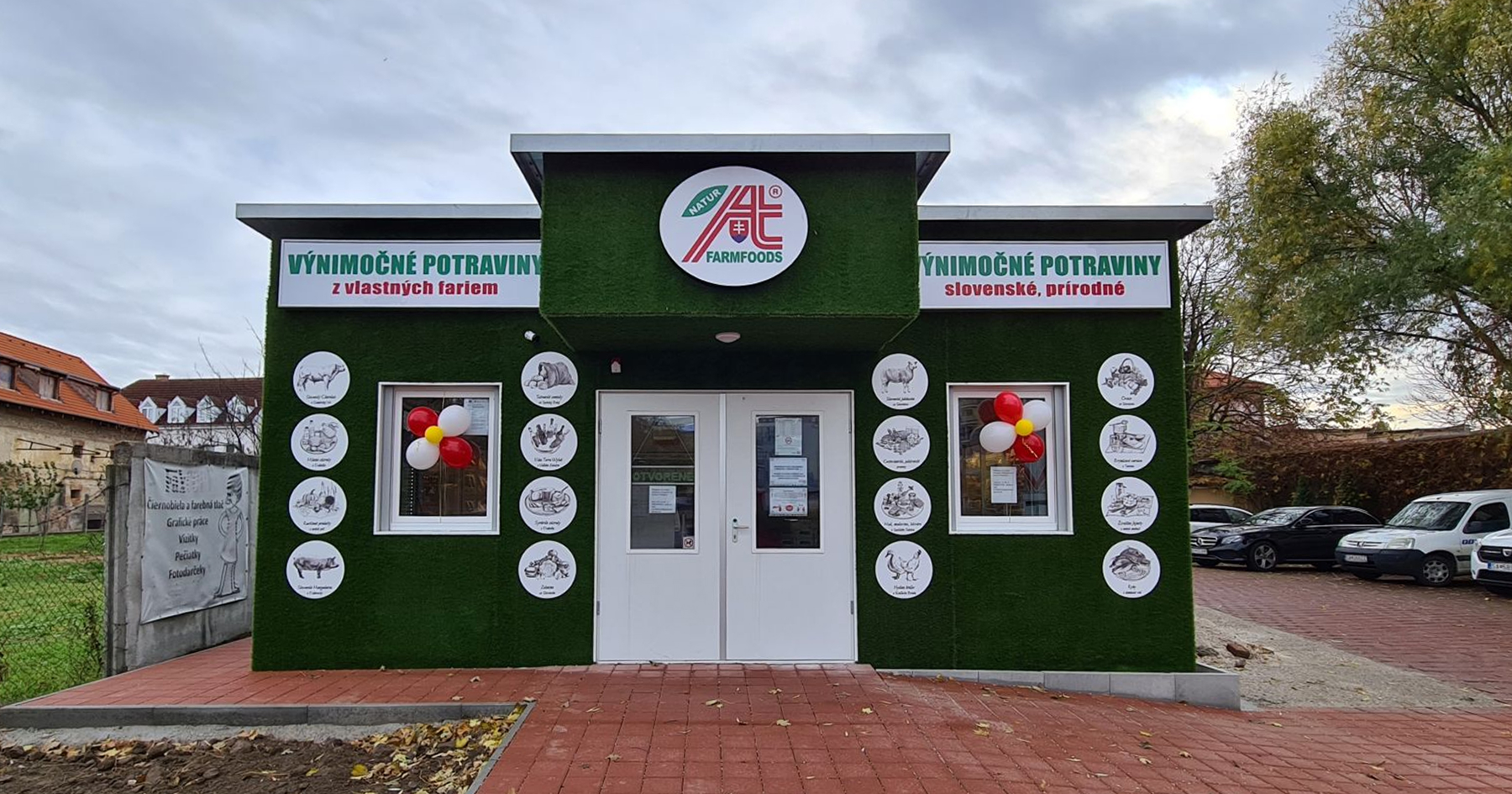 Bývalá predajňa Farm Foods v Šali