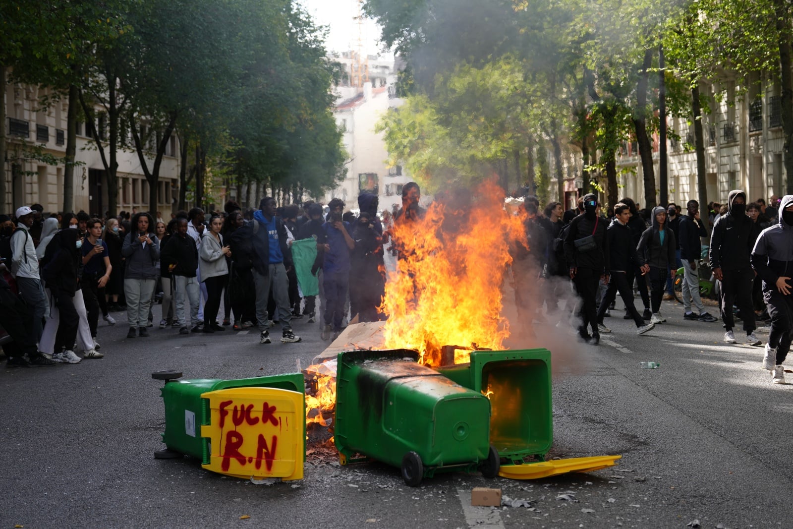 Protesty vo Francúzsku
