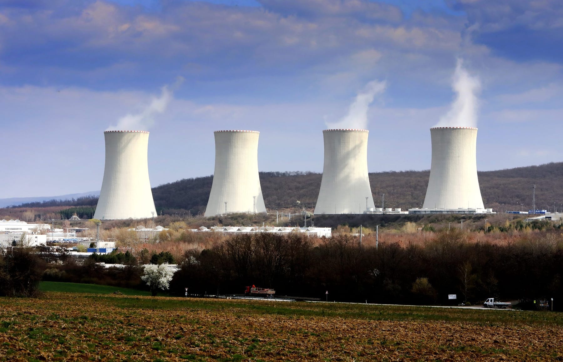 Jadrová elektráreň v Mochovciach v okrese Levice v utorok 24. marca 2026