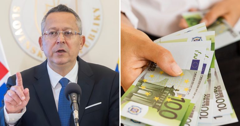 Minister Kamenický a peniaze