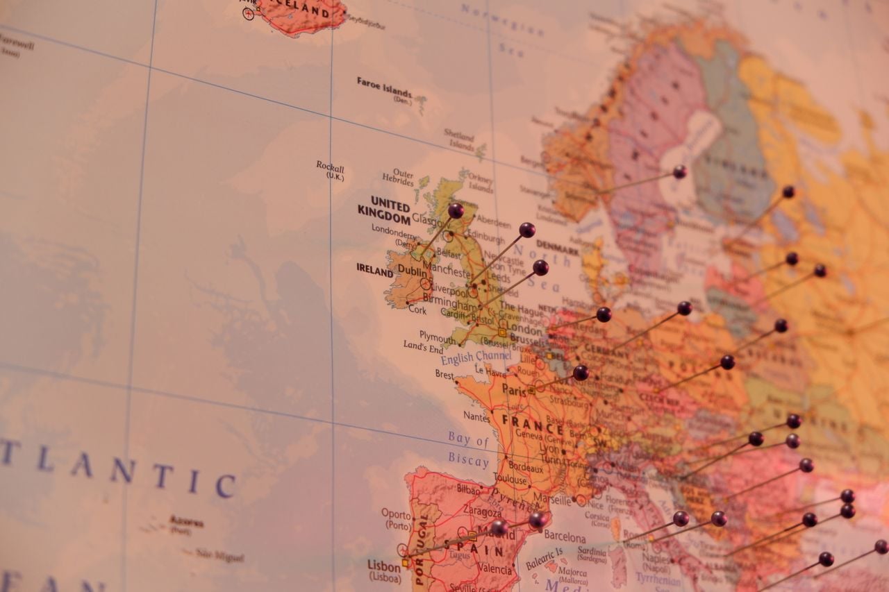 Mapa Európy
