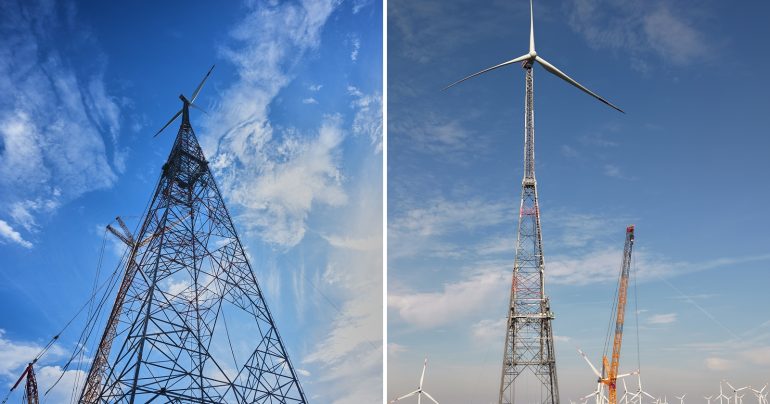 Najvyššia turbína na svete