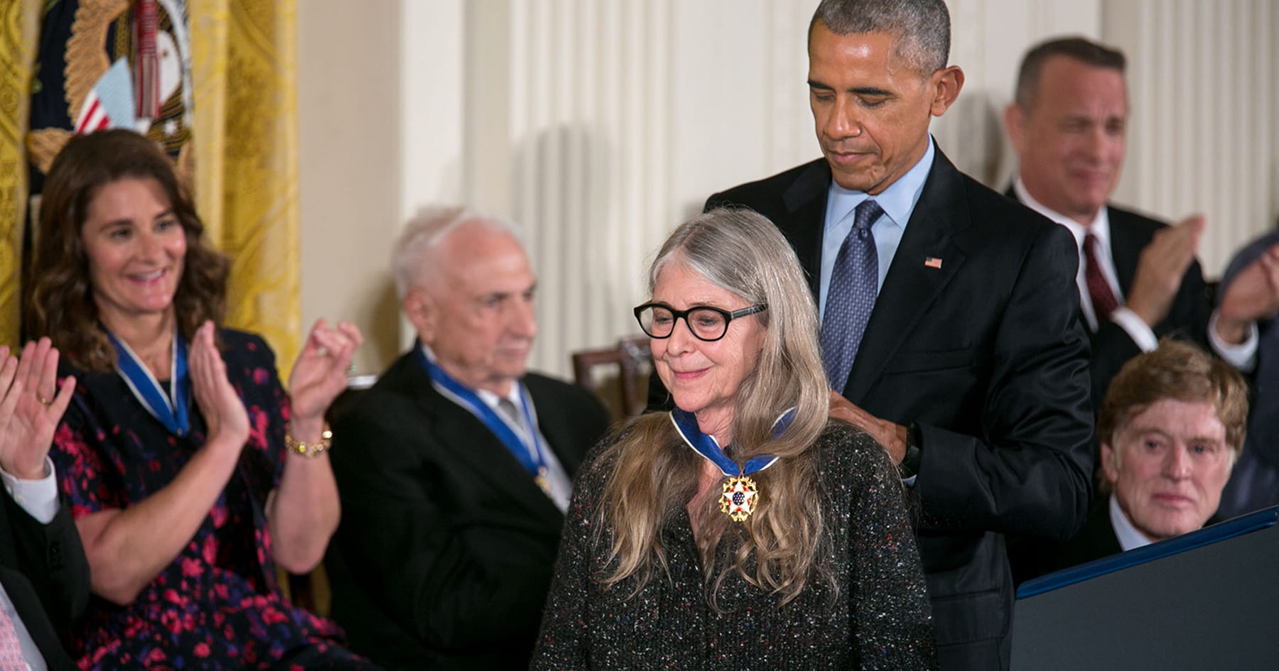 Margaret Hamilton a Barack Obama