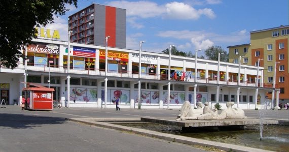Obchodný dom Mier v Košiciach
