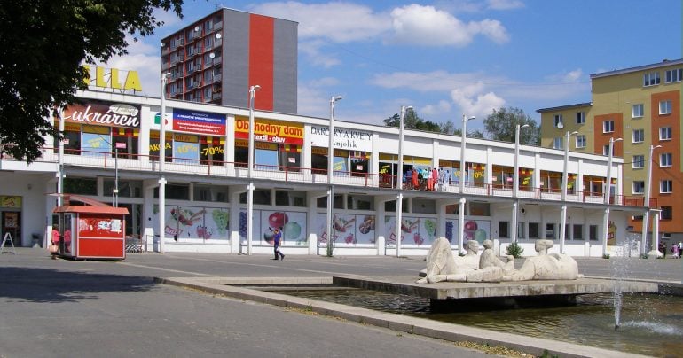 Obchodný dom Mier v Košiciach